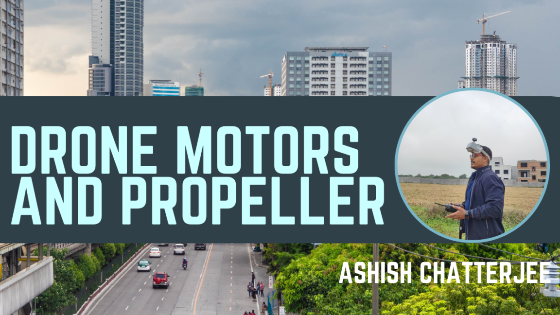 drone motor and propeller