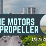 drone motor and propeller